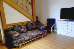 Ferienwohnung in Naumburg: Flur mit Schlafcouch