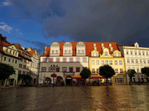 der Marktplatz Naumburg ganz nah an der Ferienwohnung in Naumburg