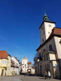 Naumburg, Altstadt, unweit der Ferienwohnung