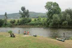 Kanu-in-der-Saale